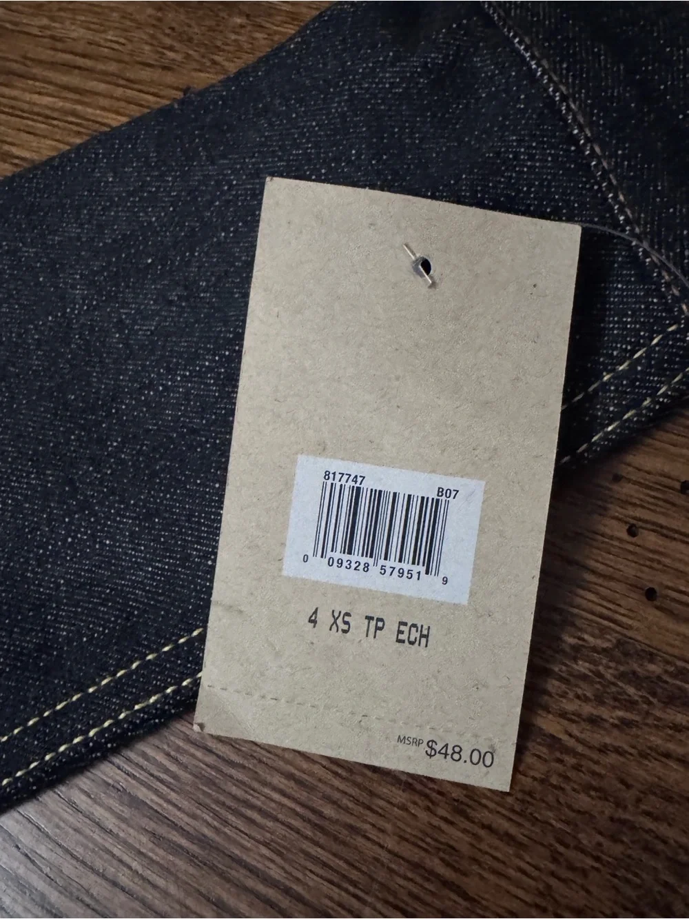 Levi's Kids Black Denim Trucker Jacket